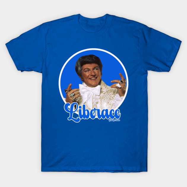 Liberace T-Shirt by Camp.o.rama